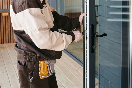 Cleaning And Polishing Glass Door Installation in West Lealman