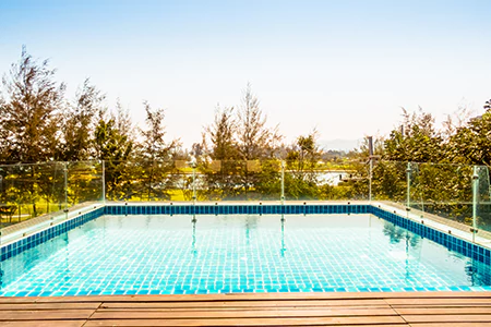 Cost of Glass Pool Fence Repair in West Lealman